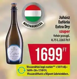 Coop JUHÁSZ Eufória Extra Dry ajánlat