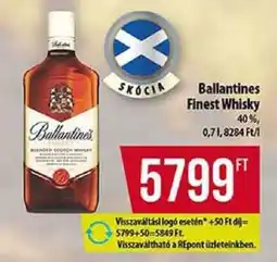 Coop Ballantines Finest Whisky ajánlat