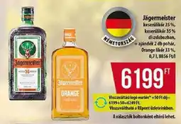 Coop Jägermeister ajánlat