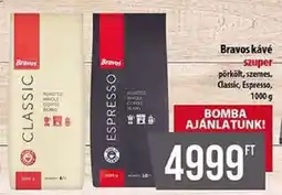 Coop BRAVOS KÁVÉ ajánlat