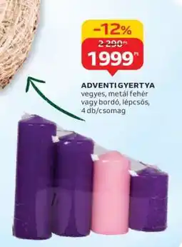 Auchan Adventi gyertya ajánlat
