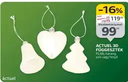 Auchan ACTUEL 3D FÜGGESZTÉK ajánlat