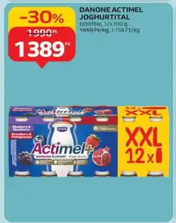 Auchan Danone Actimel joghurtital ajánlat