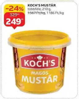 Auchan Koch's mustár ajánlat