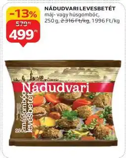 Auchan Nádudvari Levesbetét ajánlat