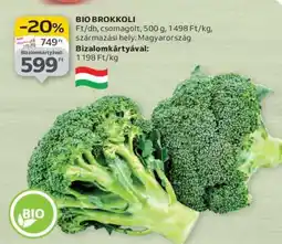 Auchan Bio brokkoli ajánlat