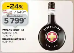 Auchan Zwack Unicum ajánlat