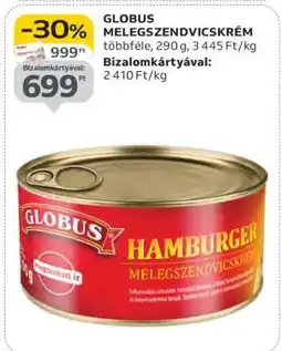 Auchan Globus Melegszendvicskrém ajánlat