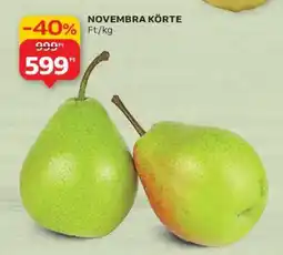 Auchan Novembra Körte ajánlat