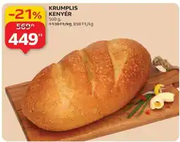 Auchan KRUMPLIS KENYÉR ajánlat