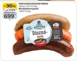 Auchan PÁPAI HÚS DISZNÓTOROS ajánlat
