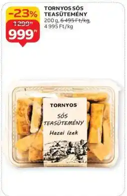 Auchan TORNYOS SÓS TEASÜTEMÉNY ajánlat