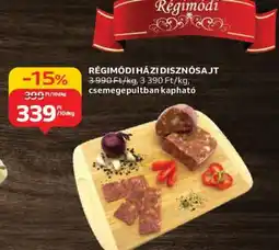 Auchan Régimódi Házi Disznósajt ajánlat
