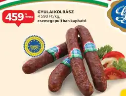 Auchan Gyulai kolbász ajánlat