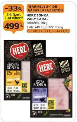 Auchan HERZ SONKA VAGY KARAJ ajánlat