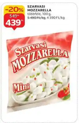 Auchan SZARVASI Mozzarella ajánlat
