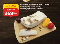 Auchan Régimódi sózott szalonna ajánlat