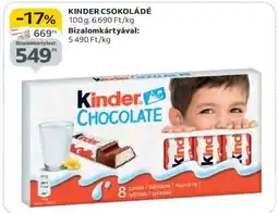 Auchan KINDER Csokoládé ajánlat