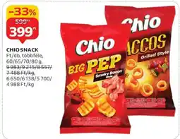 Auchan Chio snack ajánlat