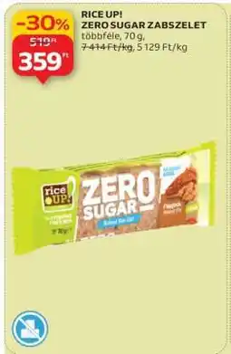Auchan RICE UP! ZERO SUGAR ZABSZELET ajánlat