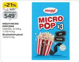 Auchan MOGYI Micro popcorn ajánlat