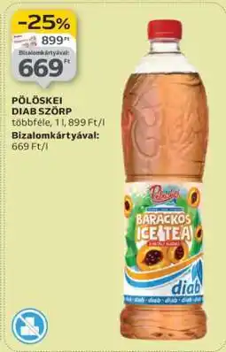 Auchan Pölöskei Diab Szörp ajánlat