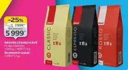Auchan BRAVOS Szemes kávé ajánlat