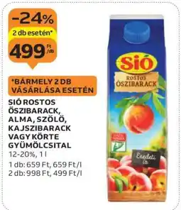 Auchan SIÓ Rostos őszibarack ajánlat