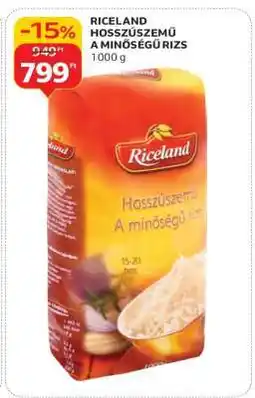 Auchan RICELAND HOSSZÚSZEMŰ A MINŐSÉGŰ RIZS ajánlat
