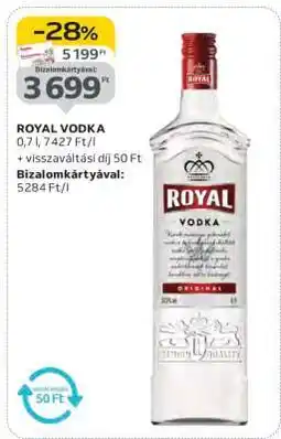 Auchan ROYAL Vodka ajánlat
