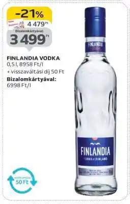 Auchan FINLANDIA Vodka ajánlat