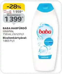 Auchan Baba habfürdő ajánlat