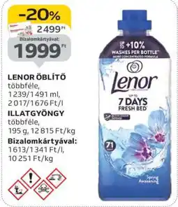 Auchan LENOR Öblítő ajánlat