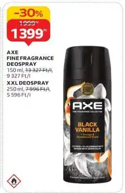 Auchan AXE FINE FRAGRANCE DEOSPRAY ajánlat