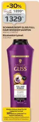 Auchan SCHWARZKOPF GLISS FULL HAIR WONDER SAMPON ajánlat