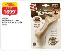 Auchan GIGWI PRÉMIUM KUTYA- VAGY MACSKAJÁTÉK ajánlat