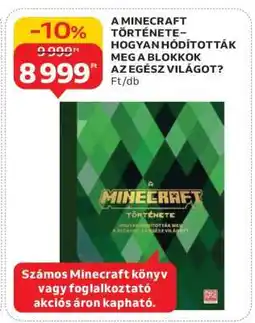 Auchan A Minecraft története – Hogyan hódították meg a blokkok az egész világot? ajánlat