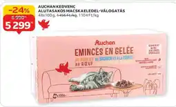 Auchan AUCHAN KEDVENC ALUTASAKOS MACSKAELEDEL-VÁLOGATÁS ajánlat