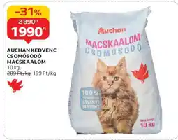 Auchan AUCHAN KEDVENC CSOMÓSODÓ MACSKAALOM ajánlat
