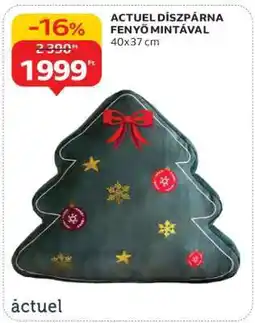 Auchan ACTUEL DÍSZPÁRNA FENYŐ MINTÁVAL ajánlat