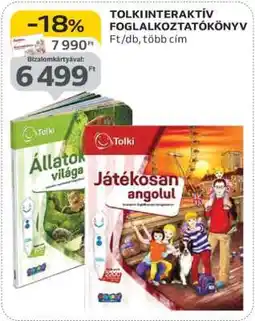 Auchan TOLKI INTERAKTÍV FOGLALKOZTATÓKÖNYV ajánlat