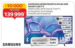 Auchan SAMSUNG UE50U7022FKXXH 4K UHD SMART LED TV ajánlat
