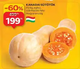 Auchan Kanadai sütőtök ajánlat