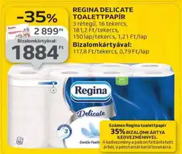 Auchan Regina Delicate toalettpapír ajánlat