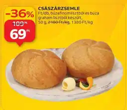 Auchan CSÁSZÁRZSEMLE ajánlat
