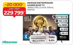 Auchan HISENSE 65E7QPROUHD GAMER QLED TV ajánlat