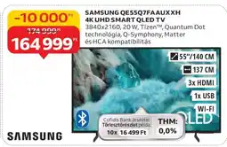 Auchan SAMSUNG QE55Q7FAAUXXH 4K UHD SMART QLED TV ajánlat