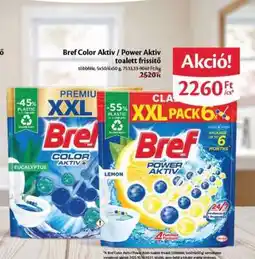 EcoFamily Bref Color Aktiv / Power Aktiv toalett frissítő ajánlat