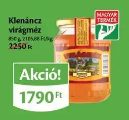 EcoFamily Klenáncz Virágméz ajánlat