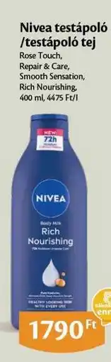 EcoFamily Nivea testápoló/testápoló tej ajánlat